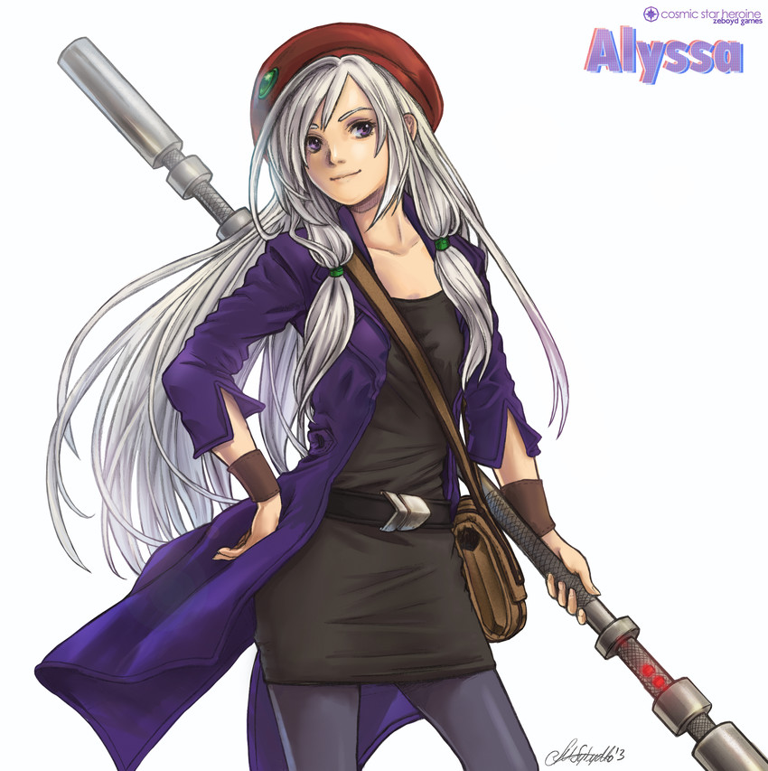alyssa l'salle (cosmic star heroine) drawn by dicesms