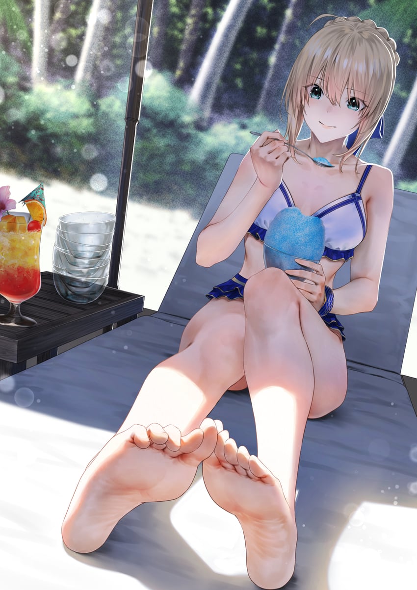 artoria pendragon (fate and 1 more) drawn by mugetsu2501