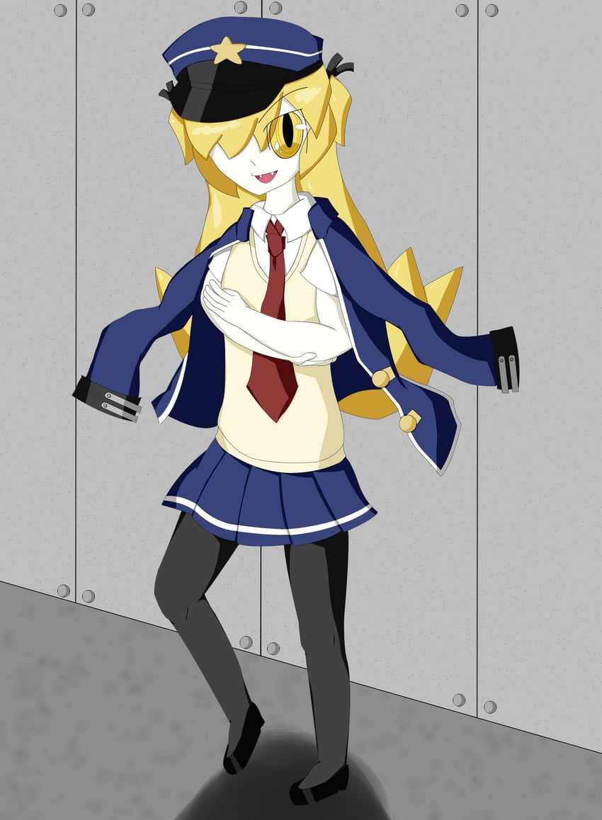 oshino shinobu and super-shorty (original and 2 more)