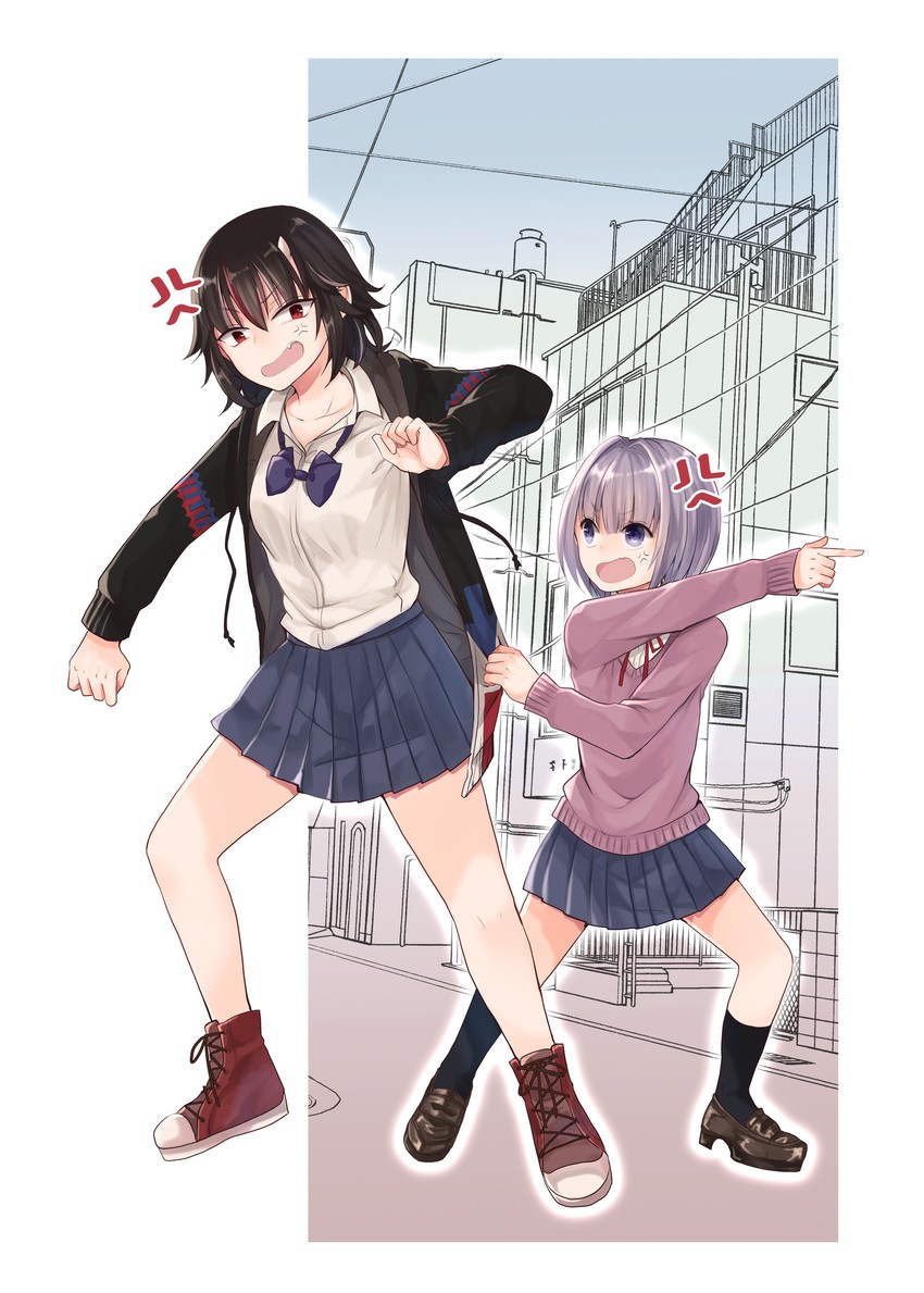kijin seija and sukuna shinmyoumaru (touhou) drawn by mimoto_(aszxdfcv)