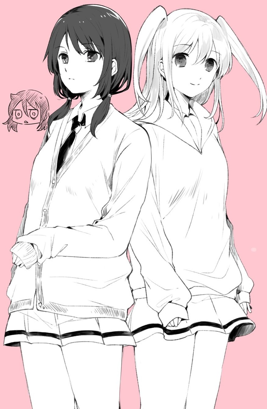 kuroki tomoko, tamura yuri, and nemoto hina (watashi ga motenai no wa dou kangaetemo omaera ga warui!)