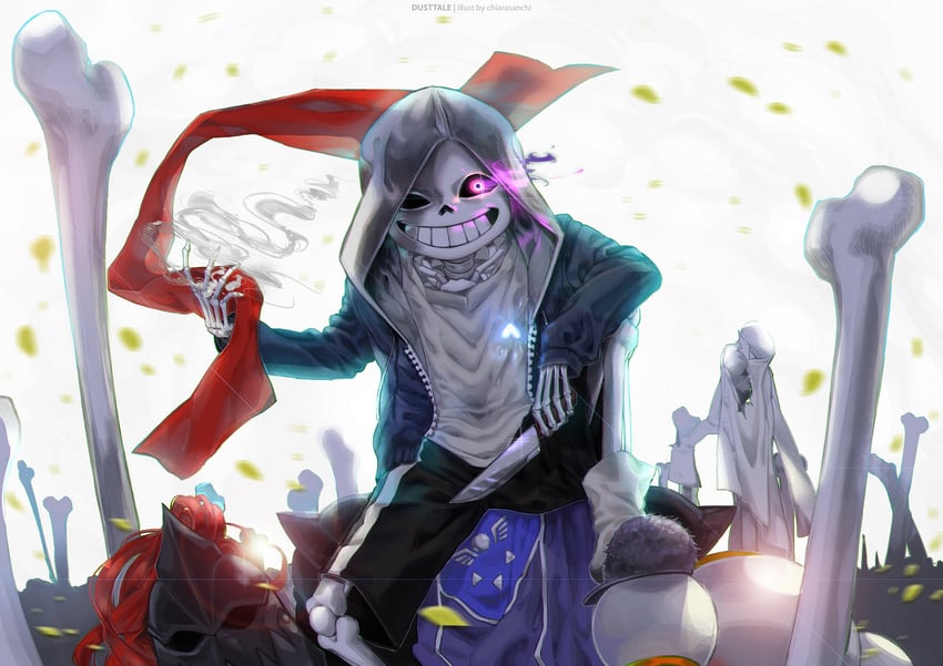 sans (undertale) drawn by chiarasanchi
