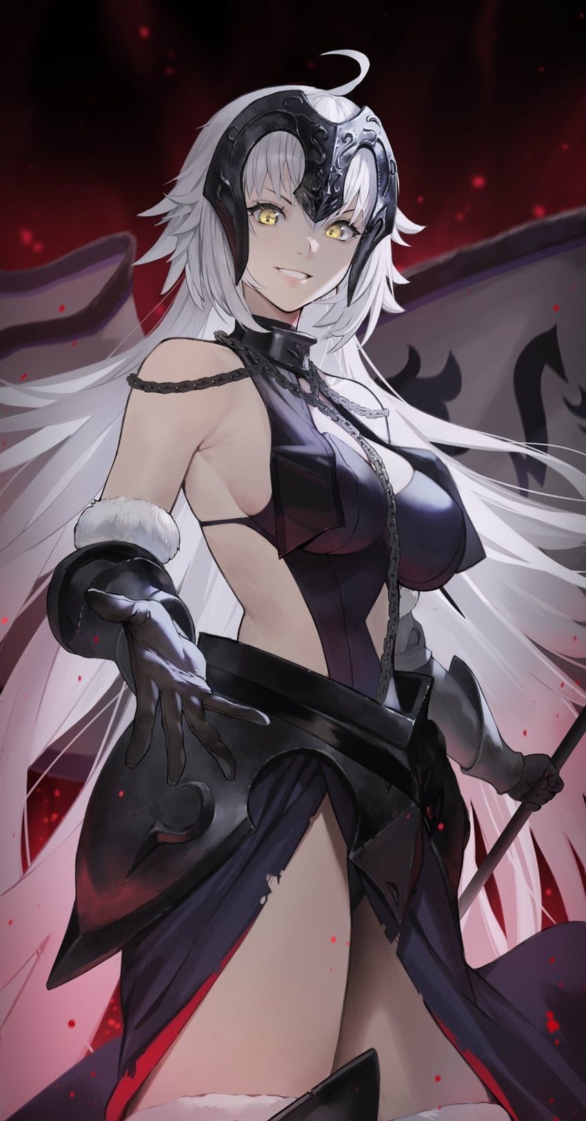 jeanne d'arc alter (fate and 1 more) drawn by duan_henglong