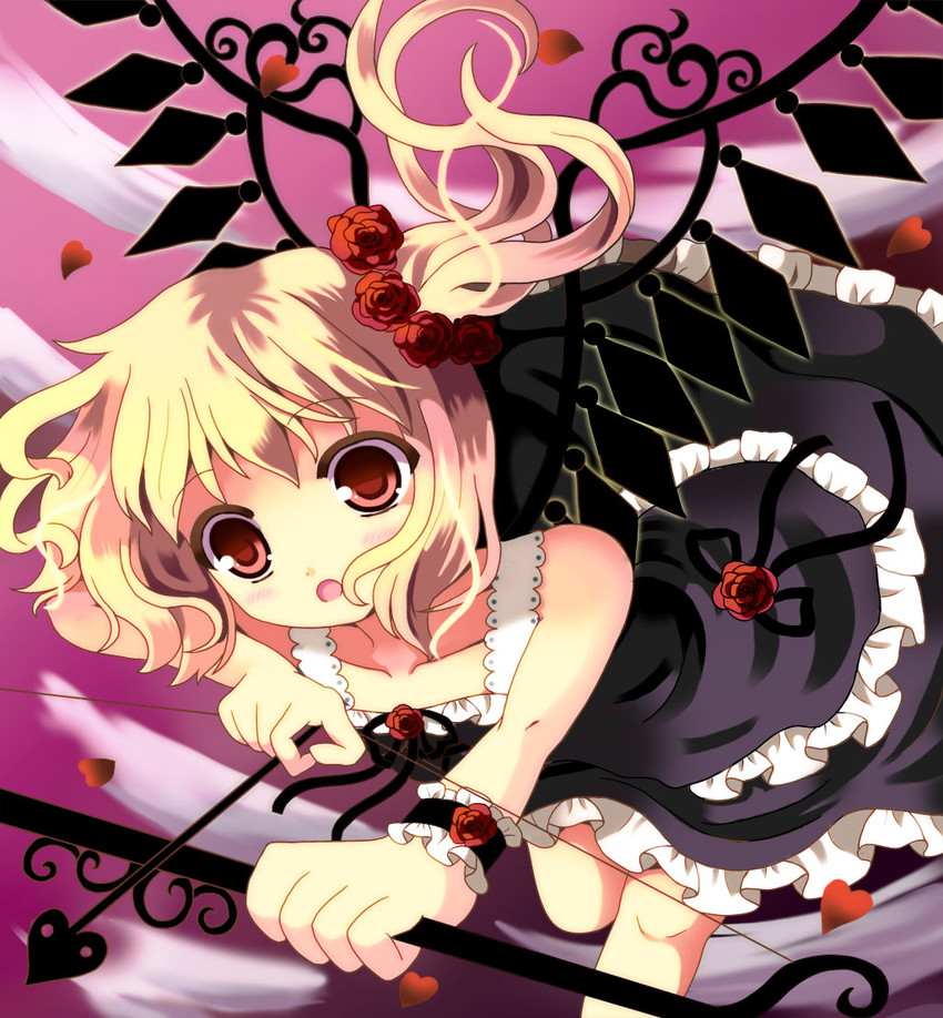 flandre scarlet (touhou) drawn by hazakura_satsuki