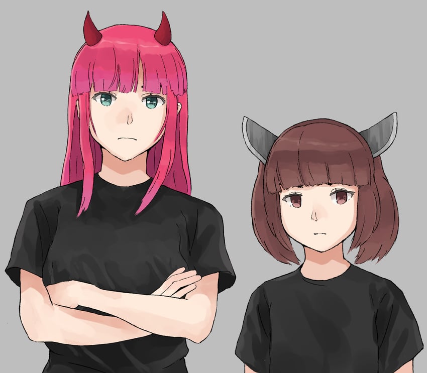 touhoku kiritan and hakaine maiko (voiceroid and 1 more) drawn by nakano_kiho