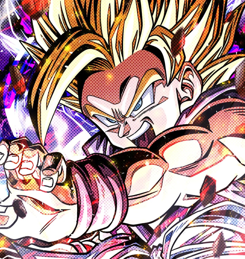 son goku (dragon ball and 1 more) drawn by ushi_(akabec0)