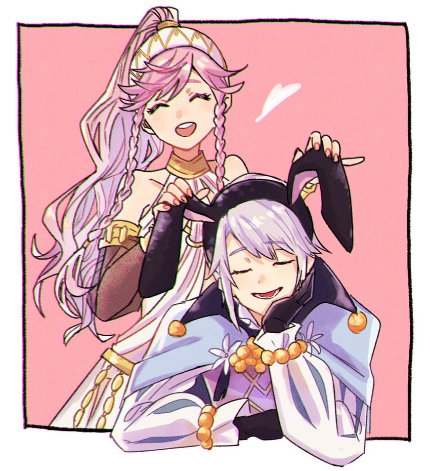 olivia and henry (fire emblem and 2 more) drawn by hoshigaki_(hsa16g)