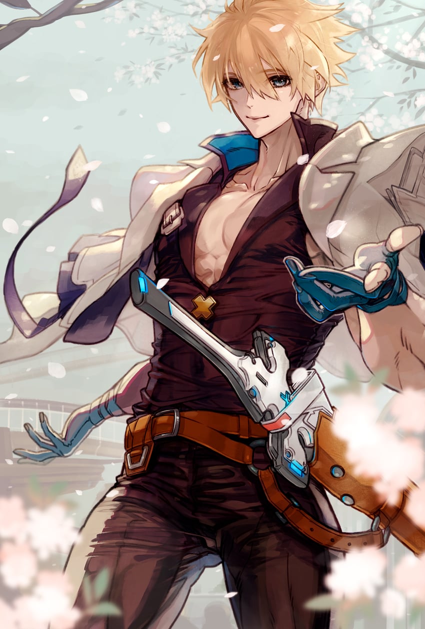 ky kiske (guilty gear and 1 more) drawn by 2tsubu