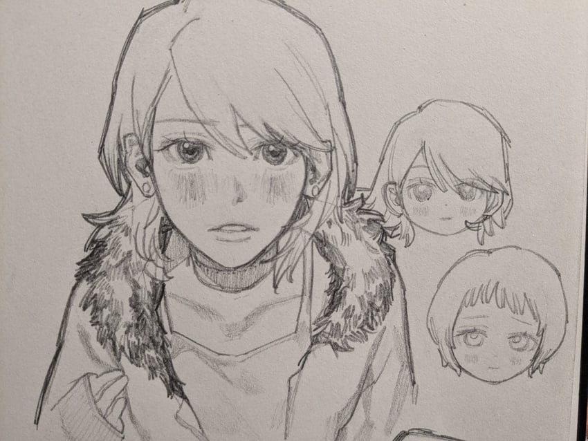 takeba yukari and yamagishi fuuka (persona and 1 more) drawn by yammichuu