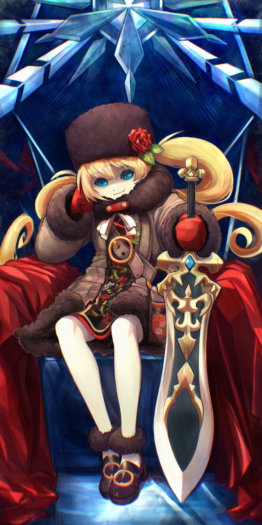 void gerda (grimms echoes) drawn by mochainkle