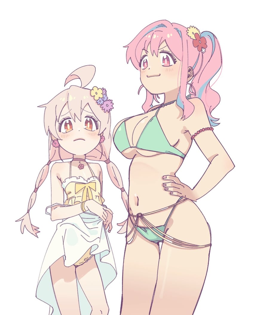 oyama mahiro and hozuki kaede (onii-chan wa oshimai!) drawn by kmingchoo