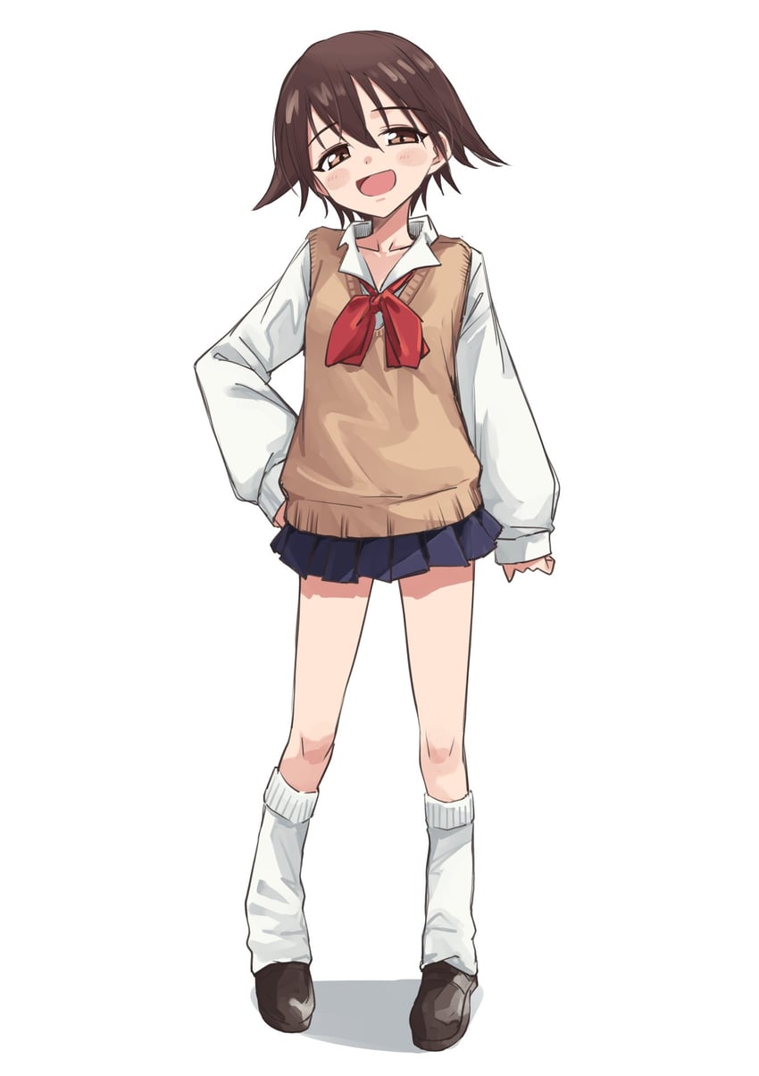 miyafuji yoshika (world witches series and 1 more) drawn by momendoufu