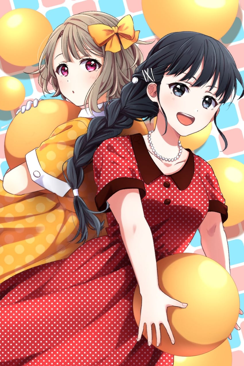 yuki setsuna and nakasu kasumi (love live! and 1 more) drawn by ooda_karashi