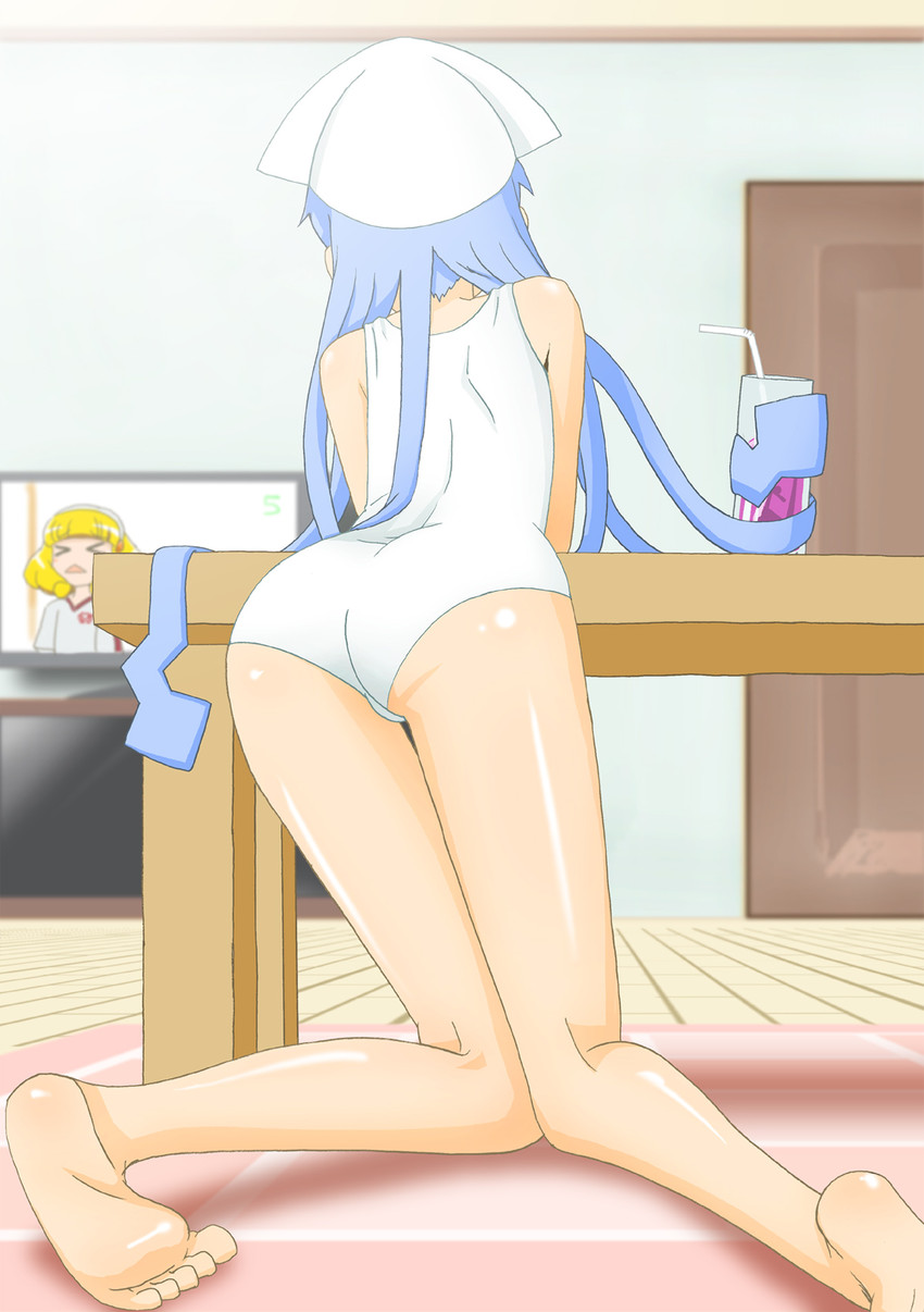 kise yayoi, ikamusume, and kanemoto hisako (precure and 2 more) drawn by sat-c