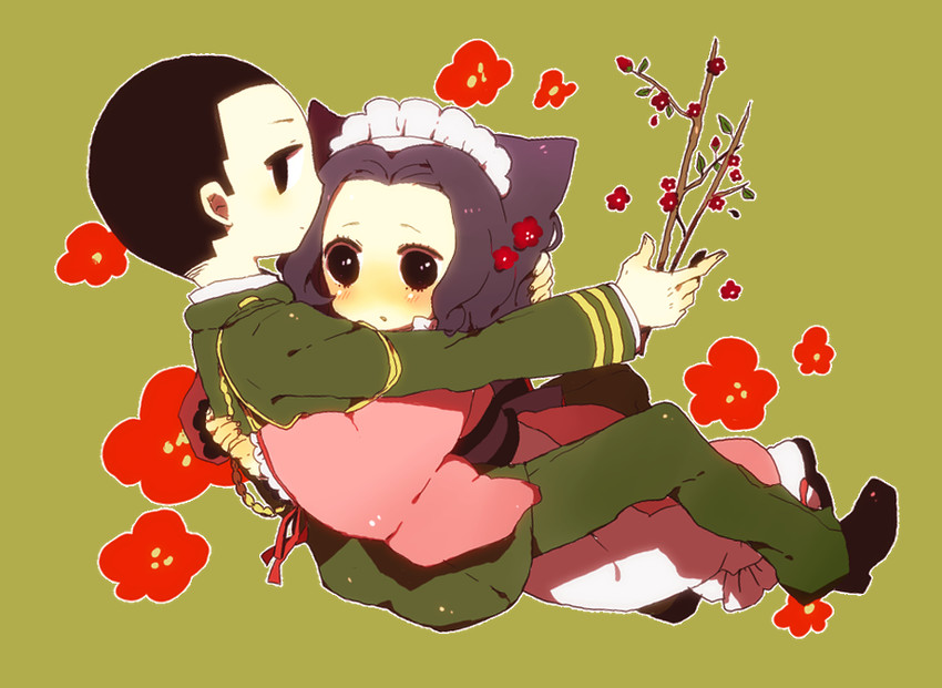 susukihotaru and yoshinokazura riken (otome youkai zakuro) drawn by kasia_nie