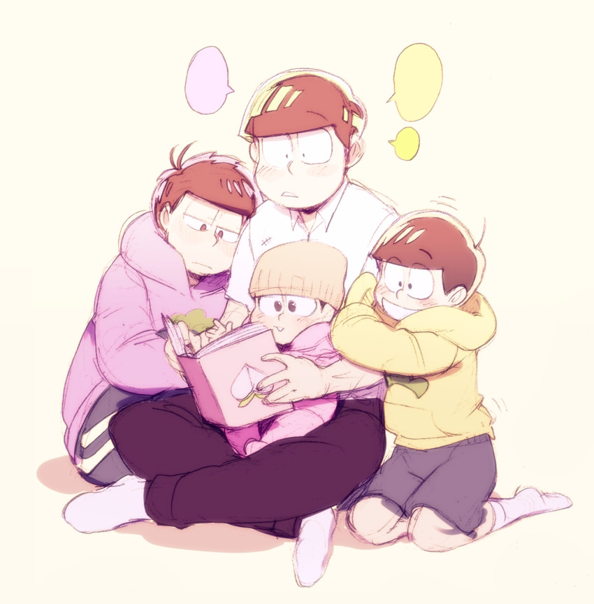 matsuno ichimatsu, matsuno jyushimatsu, matsuno choromatsu, and matsuno todomatsu (osomatsu and 1 more) drawn by nyaph