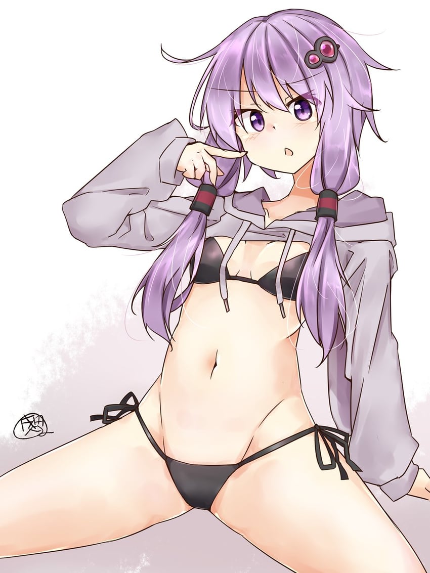 yuzuki yukari (vocaloid and 1 more) drawn by inuhachi_(inukoro)