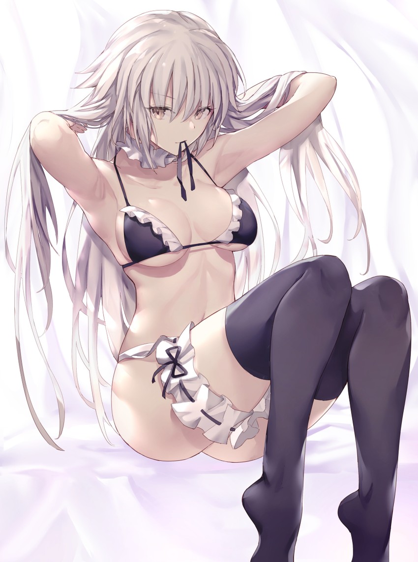 jeanne d'arc alter (fate and 1 more) drawn by haishiki
