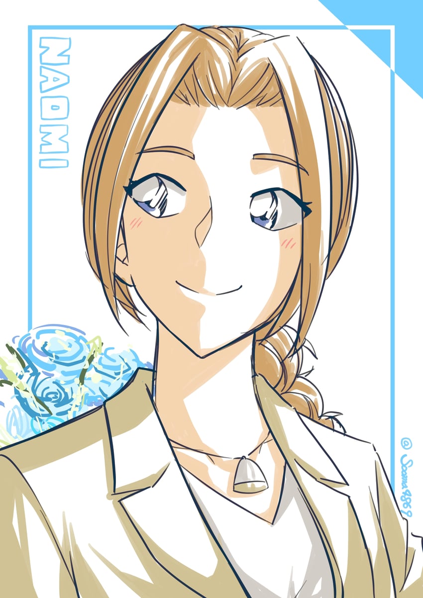 naomi argento (meitantei conan and 1 more) drawn by sooma4869