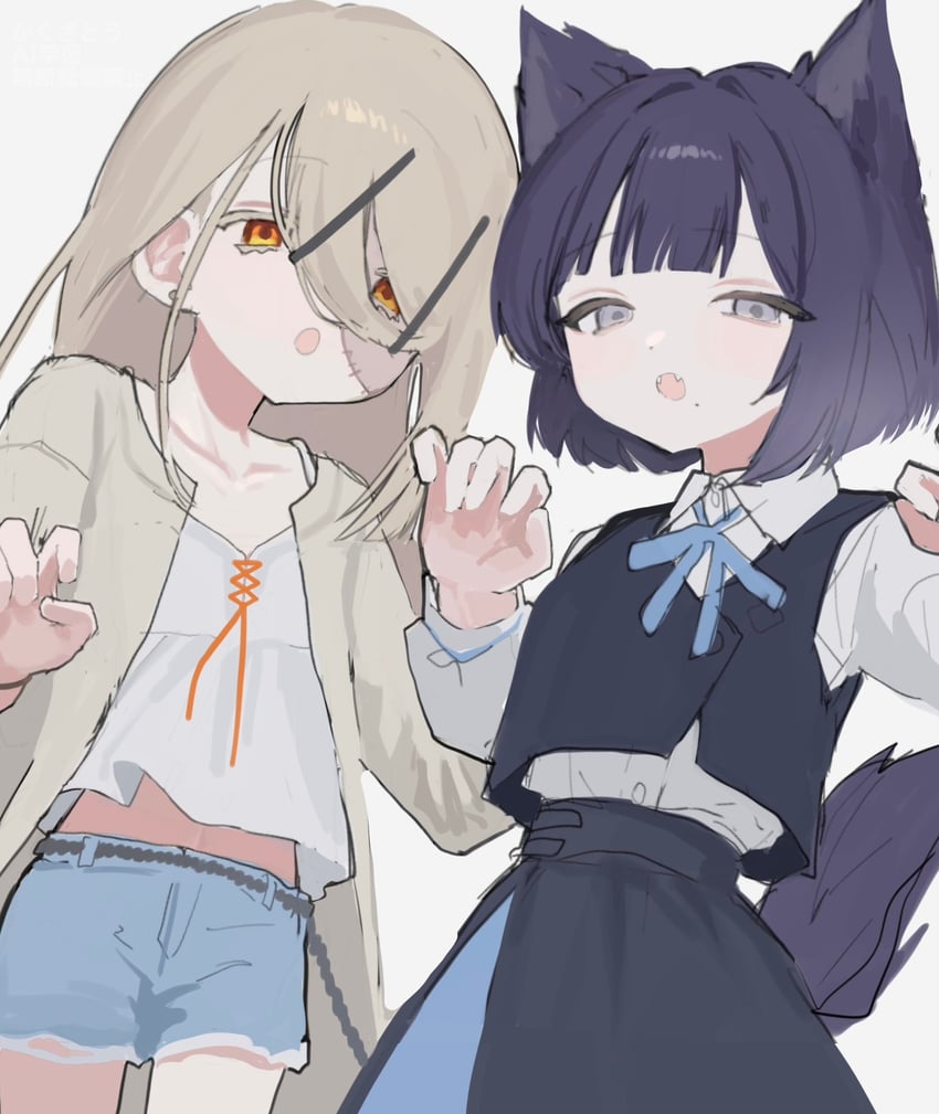 shinosawa hiro and hataya misuzu (idolmaster and 1 more) drawn by kakuzatou_(sugar_xouox)