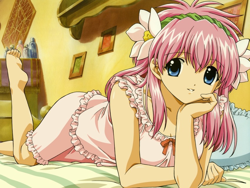 milfeulle sakuraba (megami magazine and 1 more) drawn by fujita_mariko