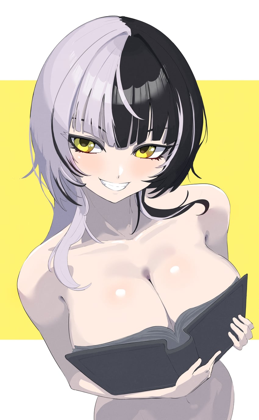 shiori novella (hololive and 1 more) drawn by yodokogon