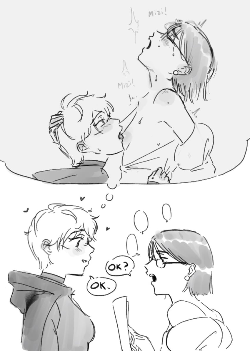 sua and mizi (alien stage) drawn by motii