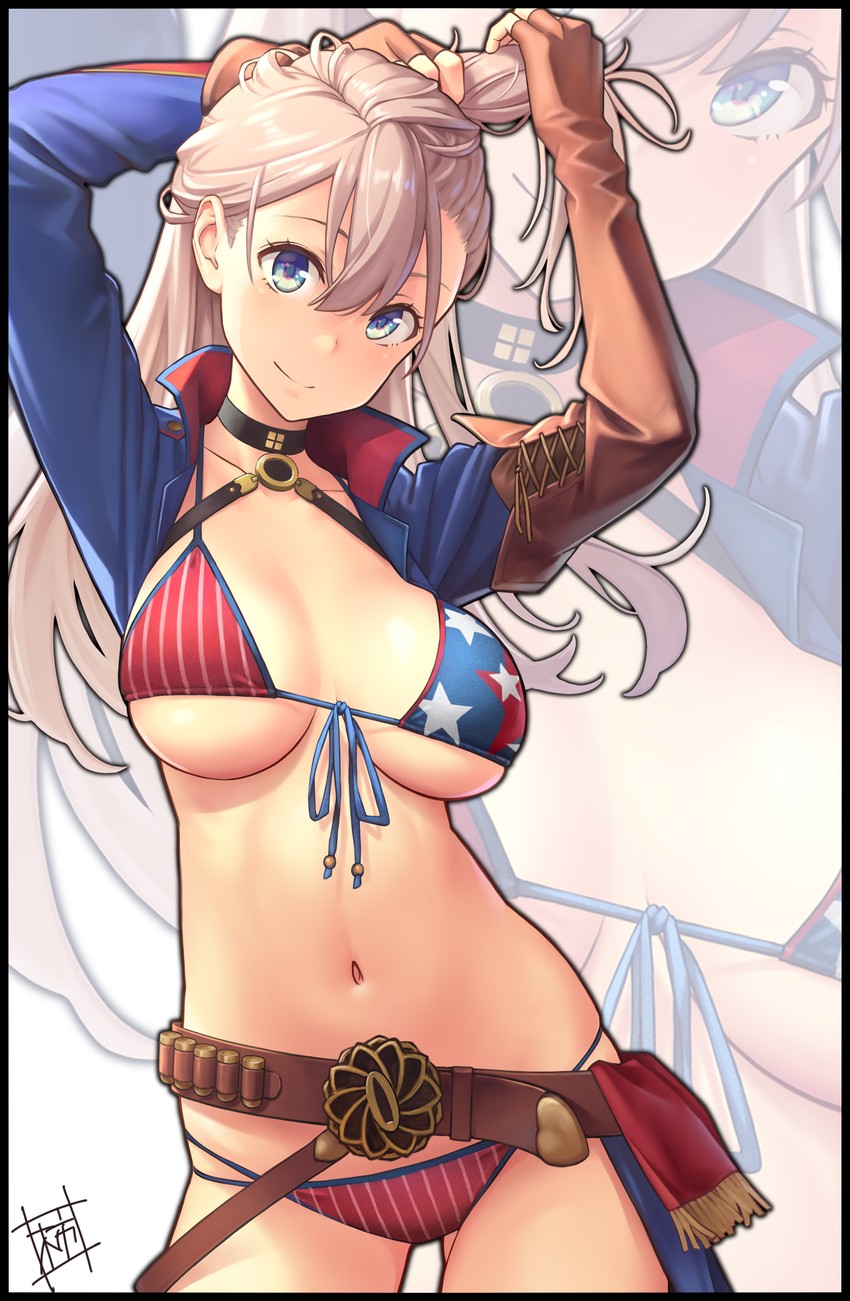miyamoto musashi (fate and 1 more) drawn by kakinomai