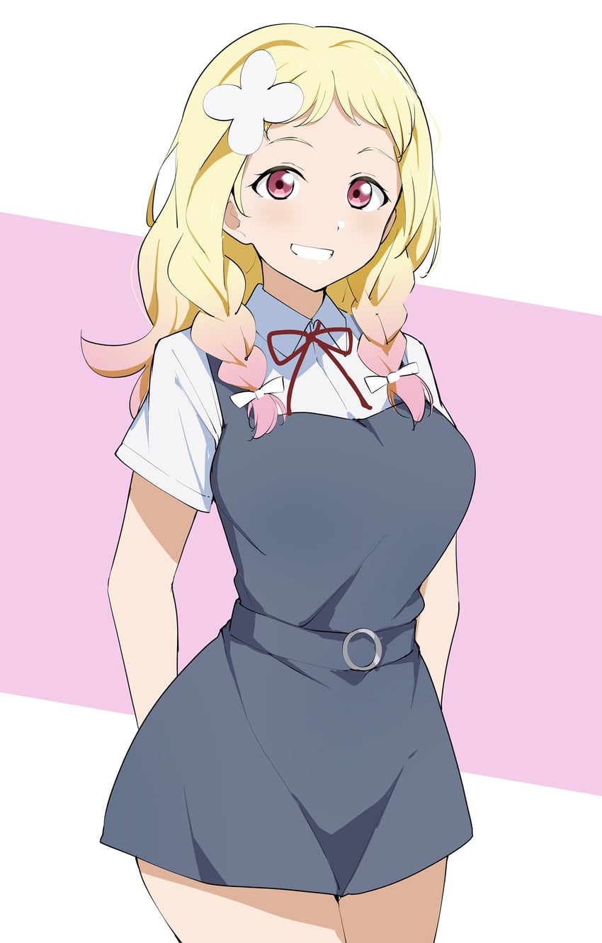 onitsuka natsumi (love live! and 1 more) drawn by barkhorn0331