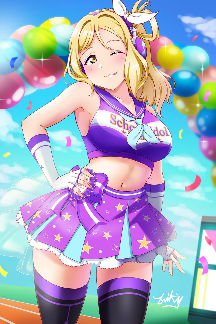 ohara mari (love live! and 2 more) drawn by tsumikiy