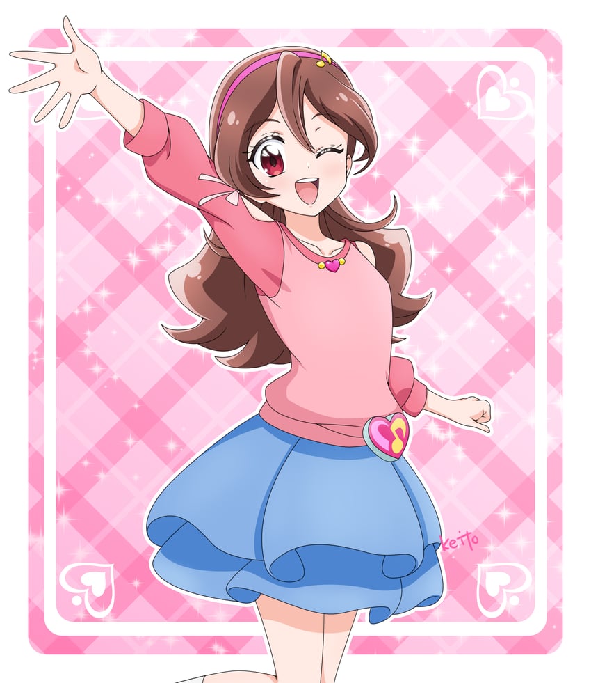 sakura uta (precure and 1 more) drawn by sakuragawa3710