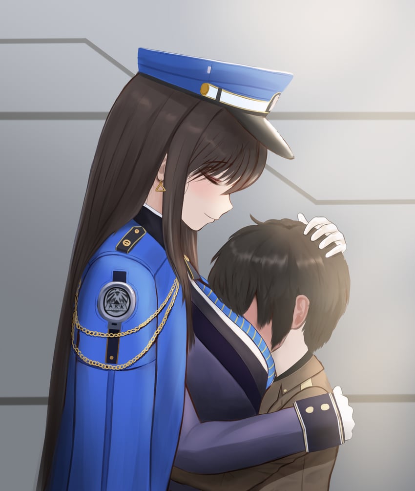 commander and diesel (goddess of victory: nikke) drawn by user_trhs2447