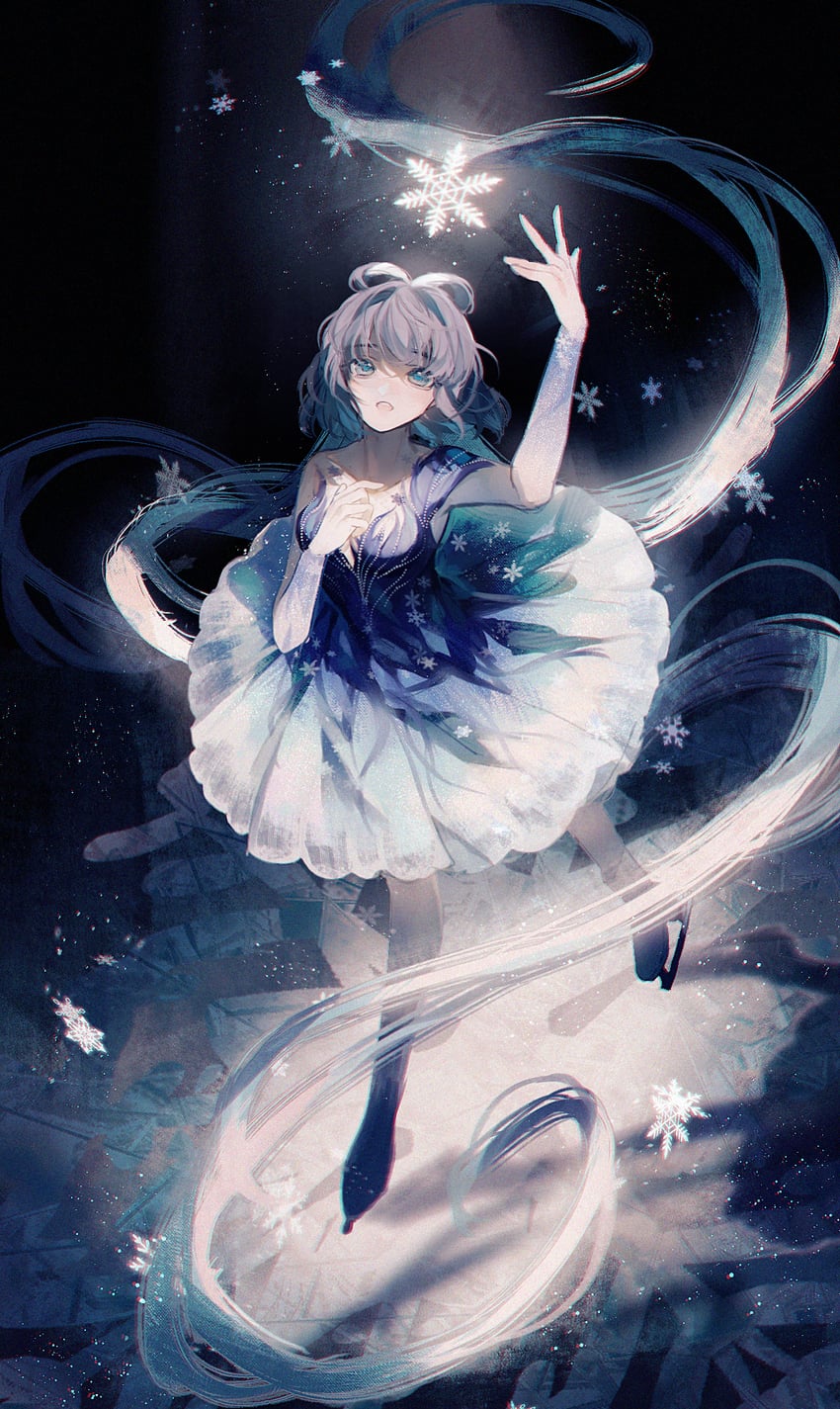 luo tianyi (vocaloid and 1 more) drawn by niukou_kouzi