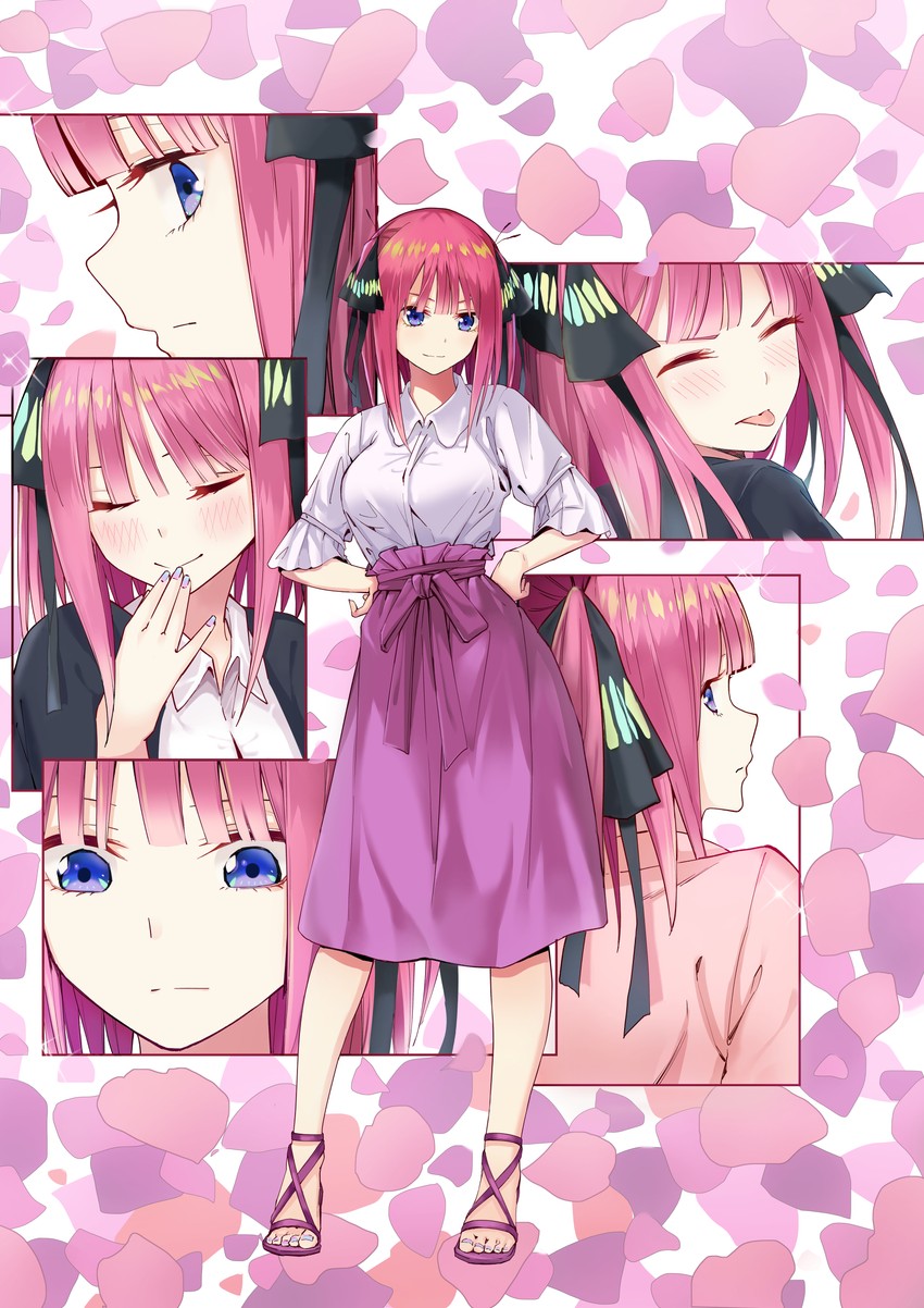 nakano nino (go-toubun no hanayome) drawn by kosmos_beta