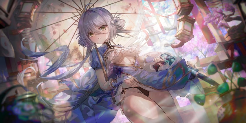 acacia and acacia - kaguya (snowbreak: containment zone) drawn by cardlit