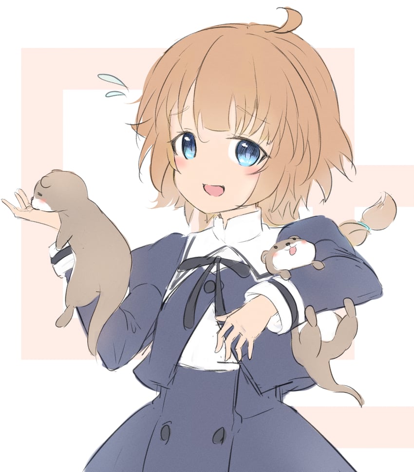 futagawa fumi (assault lily) drawn by mitama_mochi