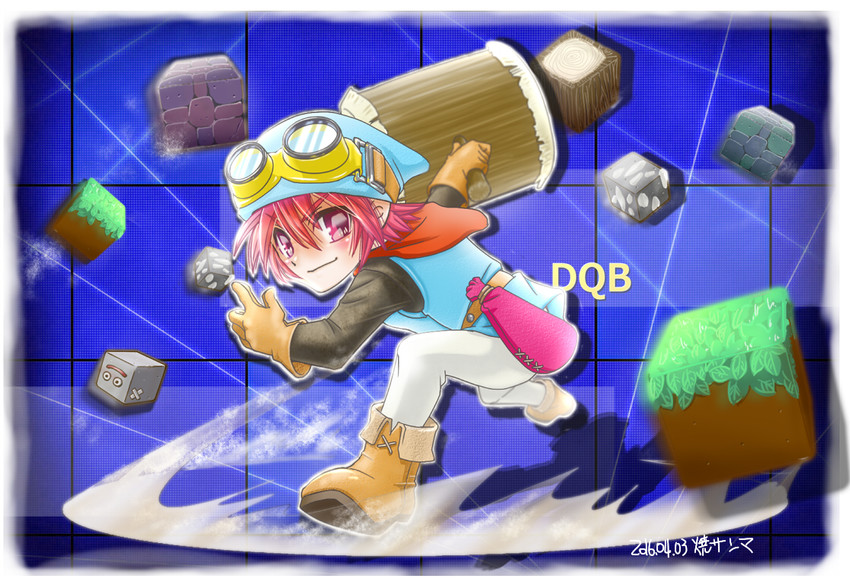 male builder (dragon quest and 1 more) drawn by yaki_sanma