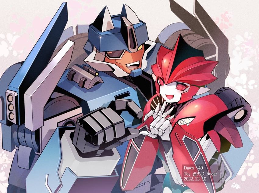 knockout and breakdown (transformers and 1 more) drawn by azuredawn40