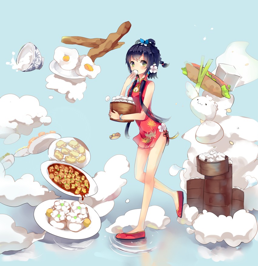 luo tianyi (vocaloid and 1 more) drawn by bunuojiang