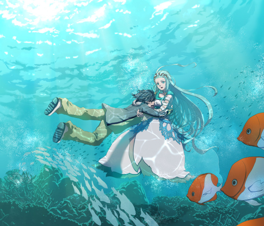 hisui hearts and lithia spodumene (tales of and 1 more) drawn by saintpaulia
