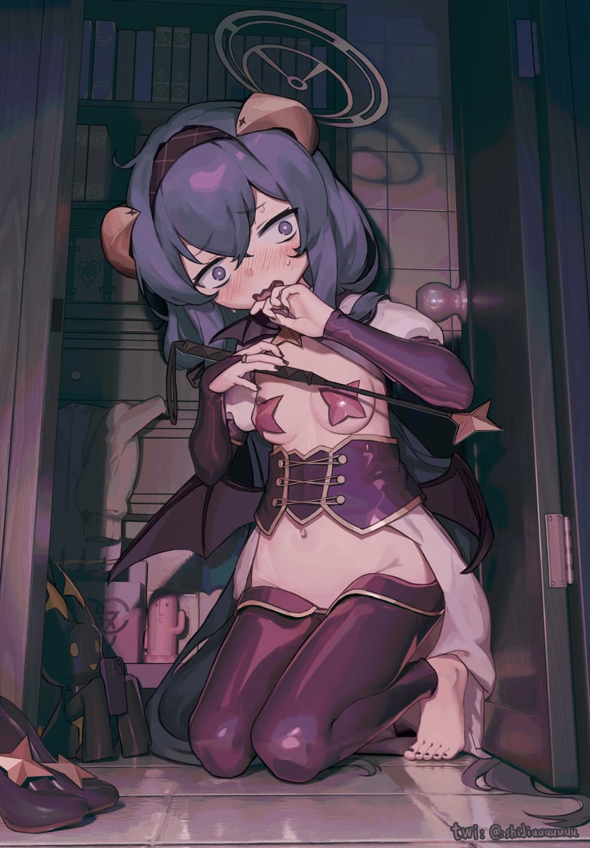 ui, hiiragi utena, magia baiser, and venalita (blue archive and 1 more) drawn by shijiuuuuuuu