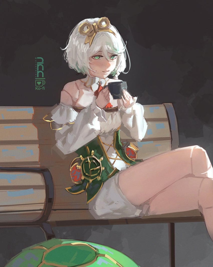 cecilia immergreen (hololive and 1 more) drawn by dinn_(artofdinn)