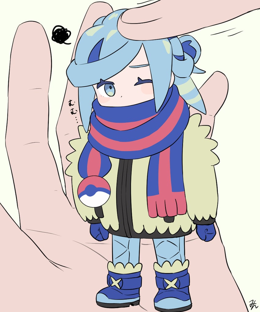 grusha (pokemon and 1 more) drawn by min_(myna8247)
