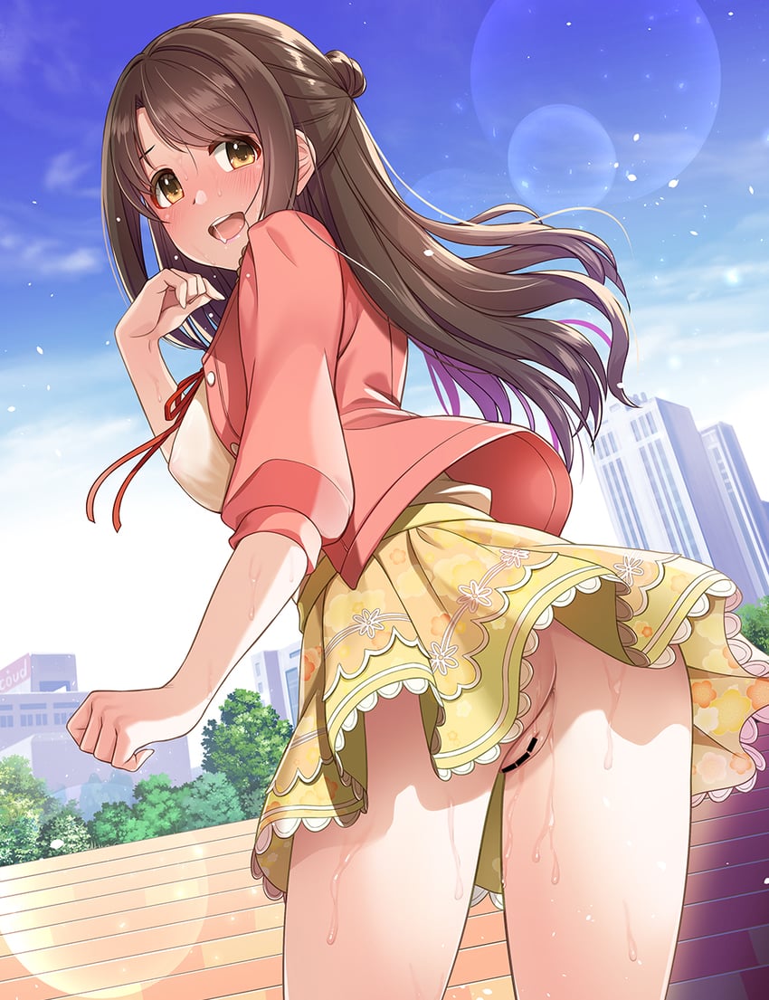 shimamura uzuki (idolmaster and 1 more) drawn by mk_(mod0)