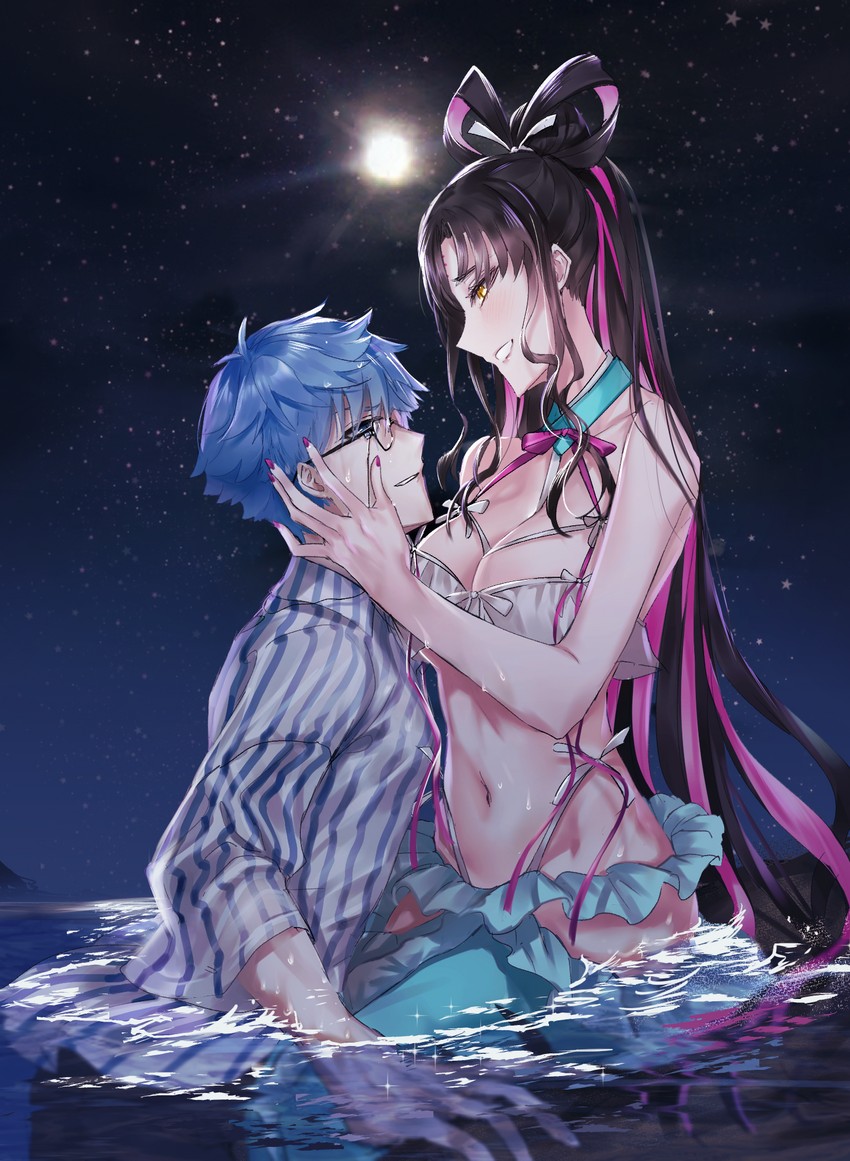 sessyoin kiara and hans christian andersen (fate and 1 more) drawn by muneomon_(takomon)