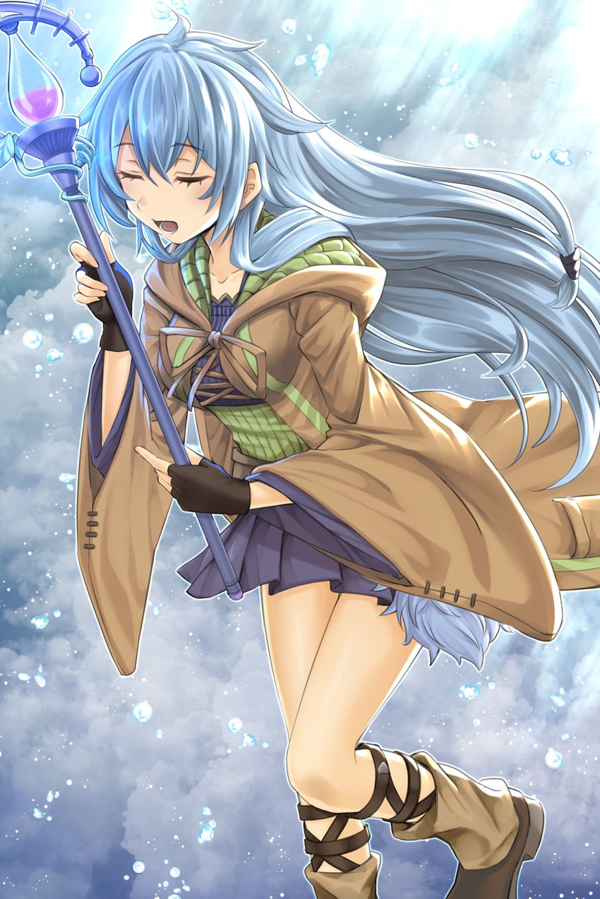 eria and eria the water charmer gentle (yu-gi-oh!) drawn by kakutasu_(akihiron_cactus)