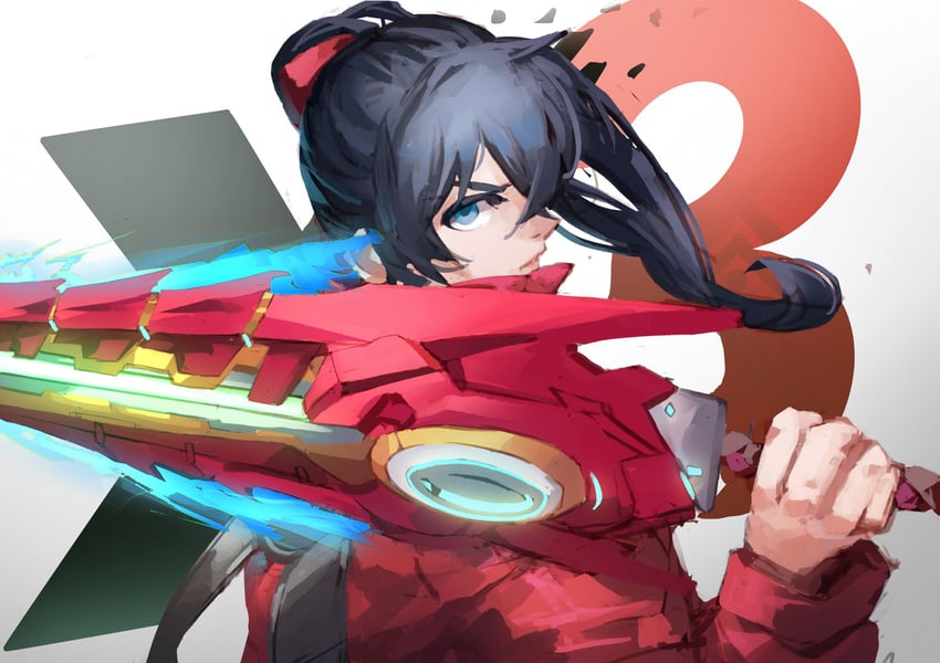 noah (xenoblade chronicles and 1 more) drawn by ramennamenn