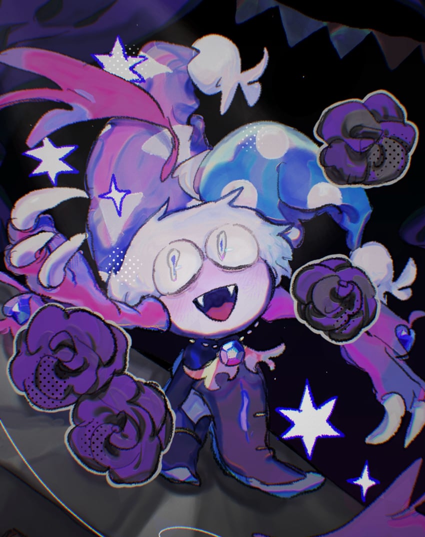 marx and marx soul (kirby and 1 more) drawn by koro_(user_mvwt3327)