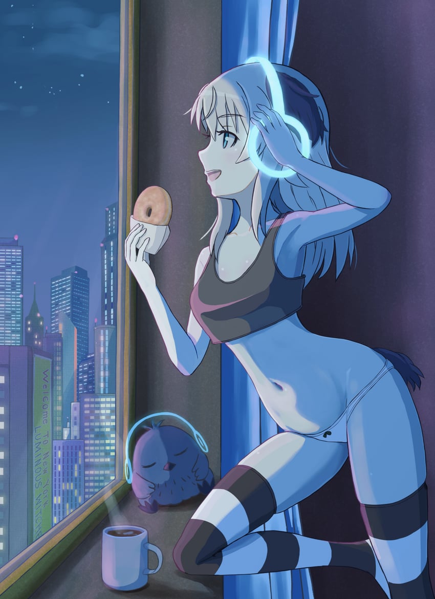 virginia robertson and moffy (world witches series and 2 more) drawn by keicha_(kmoekaki)