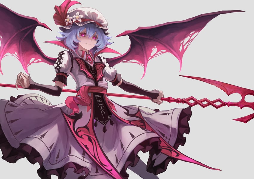 remilia scarlet (touhou and 1 more) drawn by jun_wei